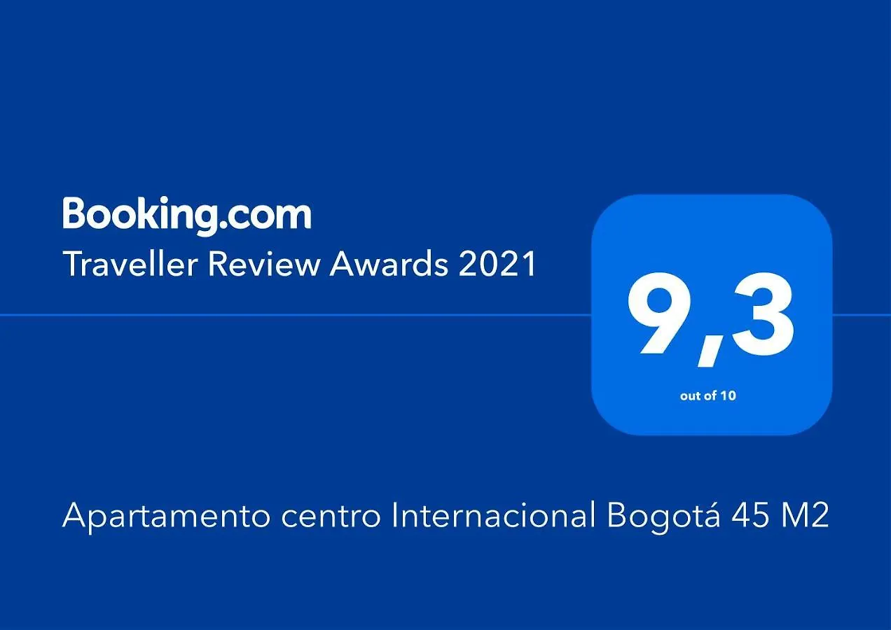 Apartamento Centro Internacional Bogota 45 M2 Apartment Colombia